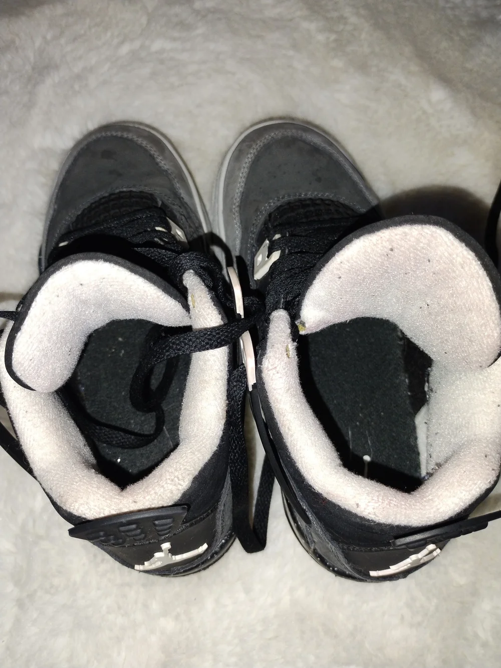 Jordan Kids Black & Gray Jumpman Low-Top Sneakers